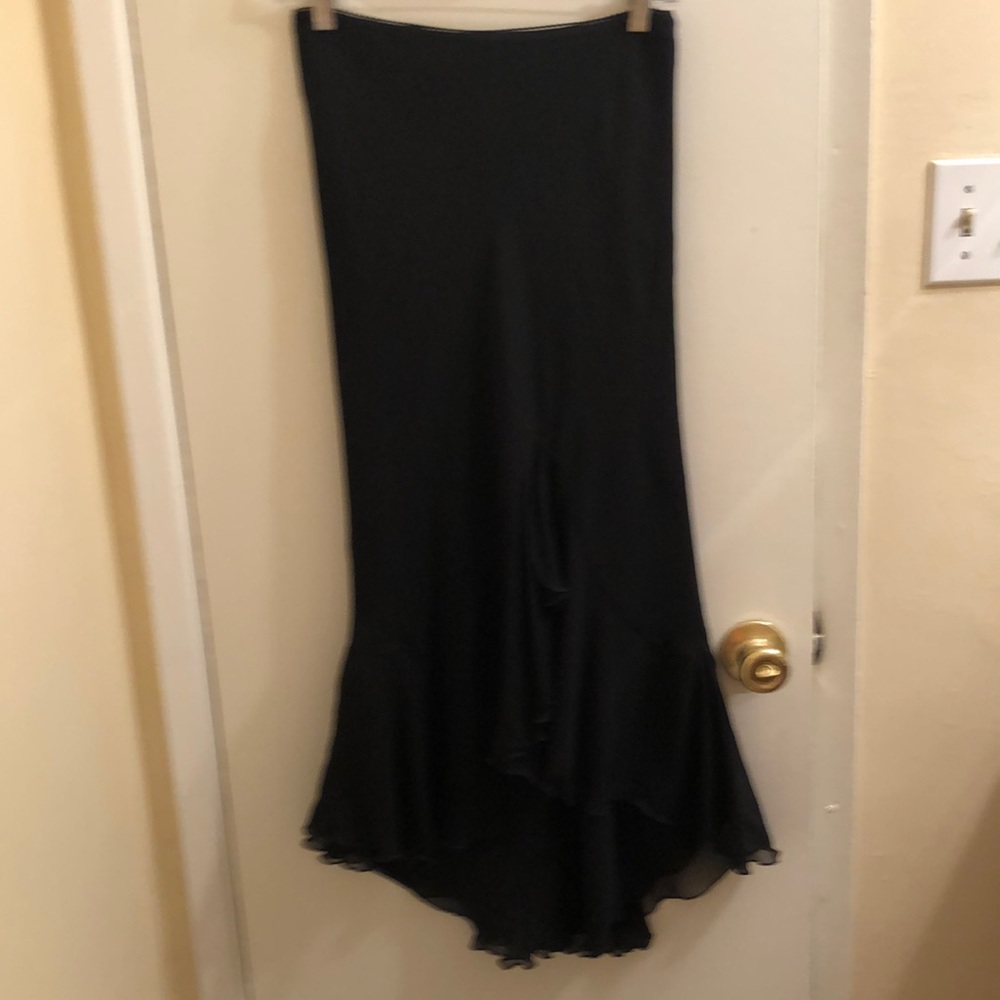 Black more evening skirt very light fabric.